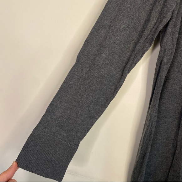 Eileen Fisher Gray Sweater Long Sleeve Sweater Dress Minimalistic Career Medium - Picture 6 of 13